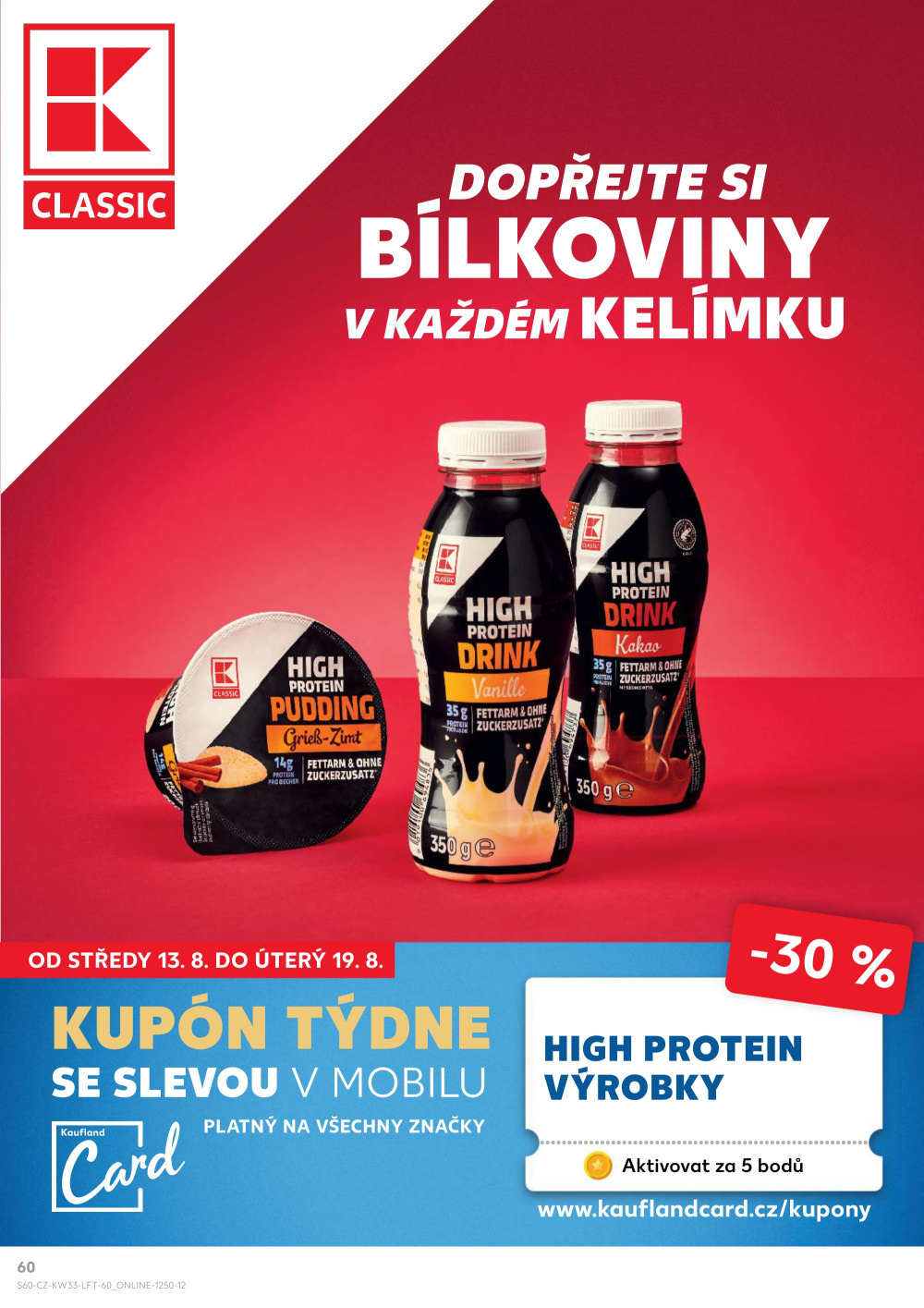 Leták Kaufland leták Praha 4 - Michle - strana 60