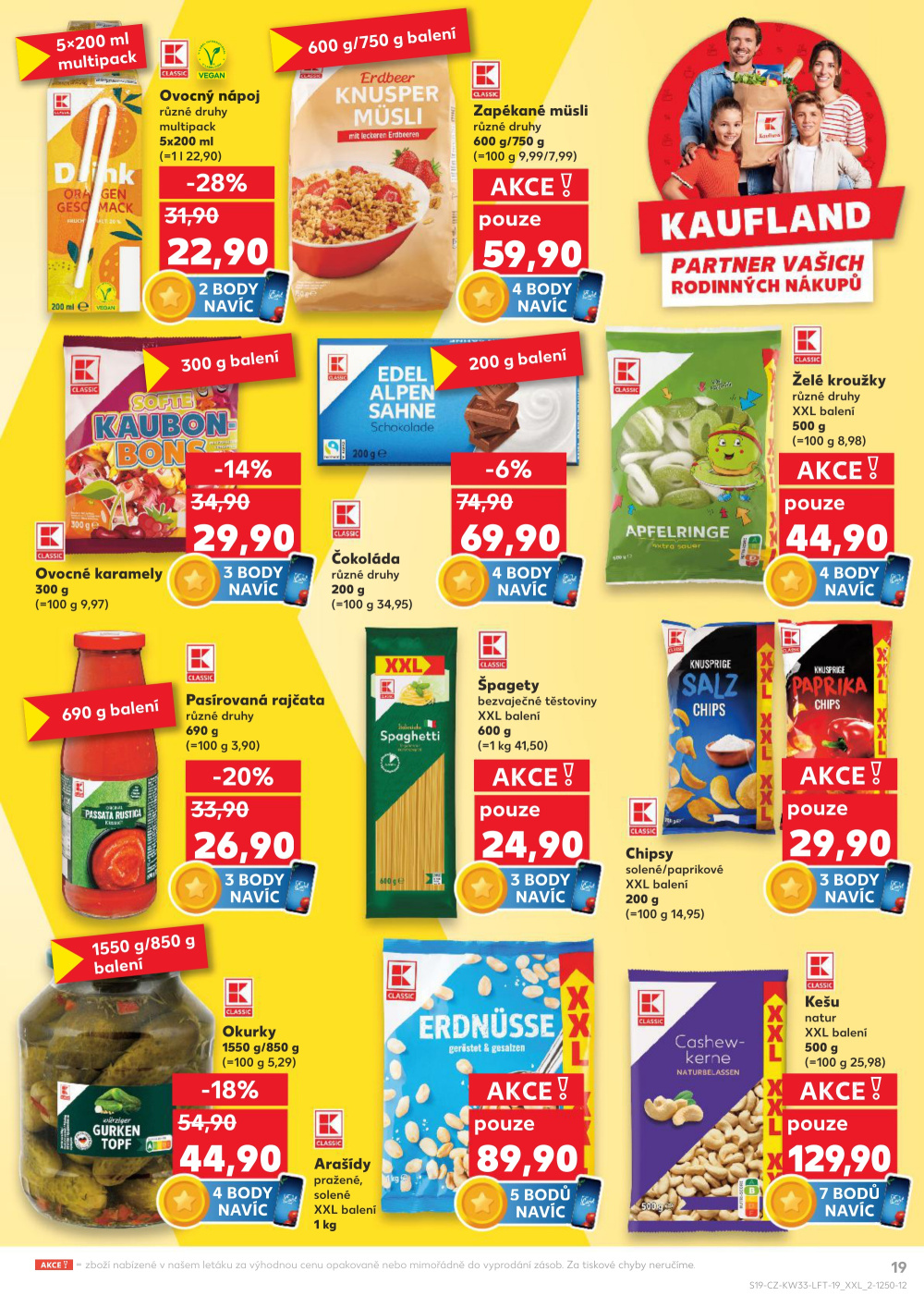 Leták Kaufland leták Praha 8 - Libeň - strana 19