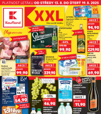 Akční leták Kaufland  Praha 8 - Libeň