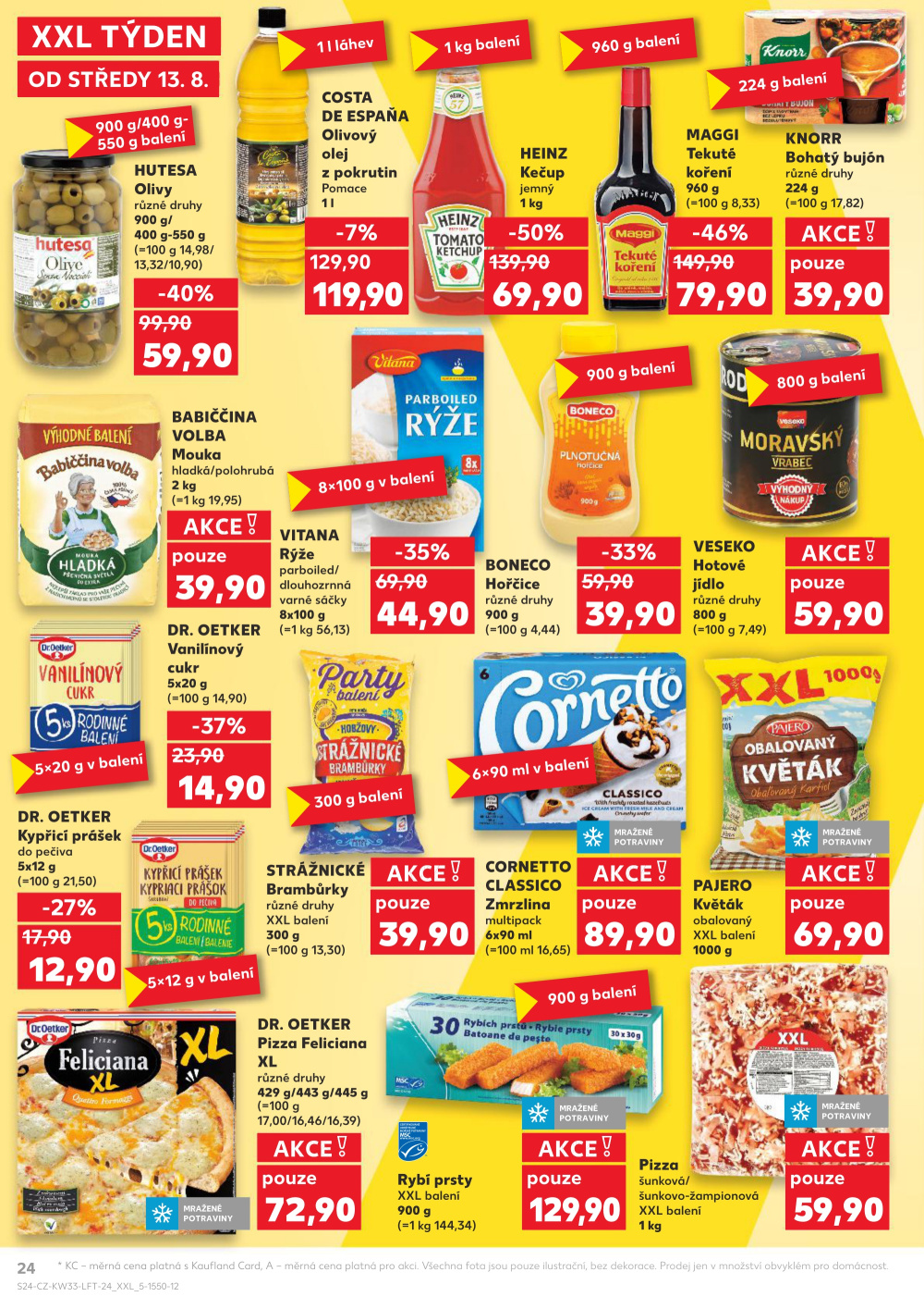 Leták Kaufland leták Praha 8 - Libeň - strana 24