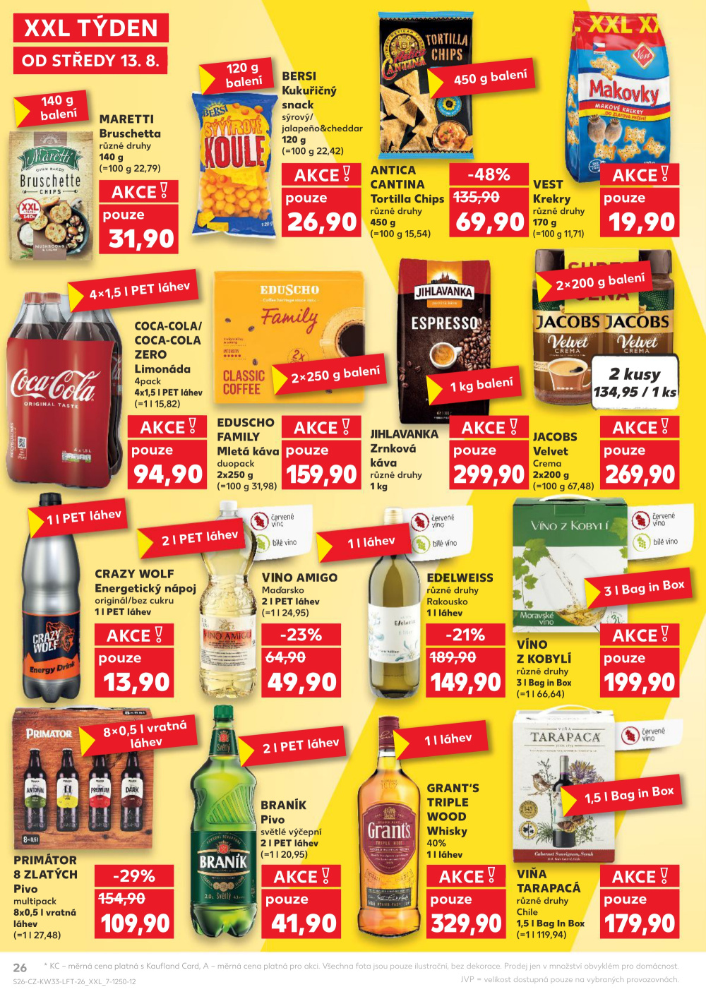Leták Kaufland leták Praha 8 - Libeň - strana 26