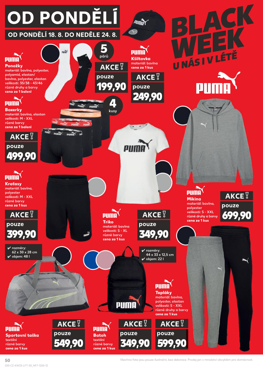 Leták Kaufland leták Praha 8 - Libeň - strana 50