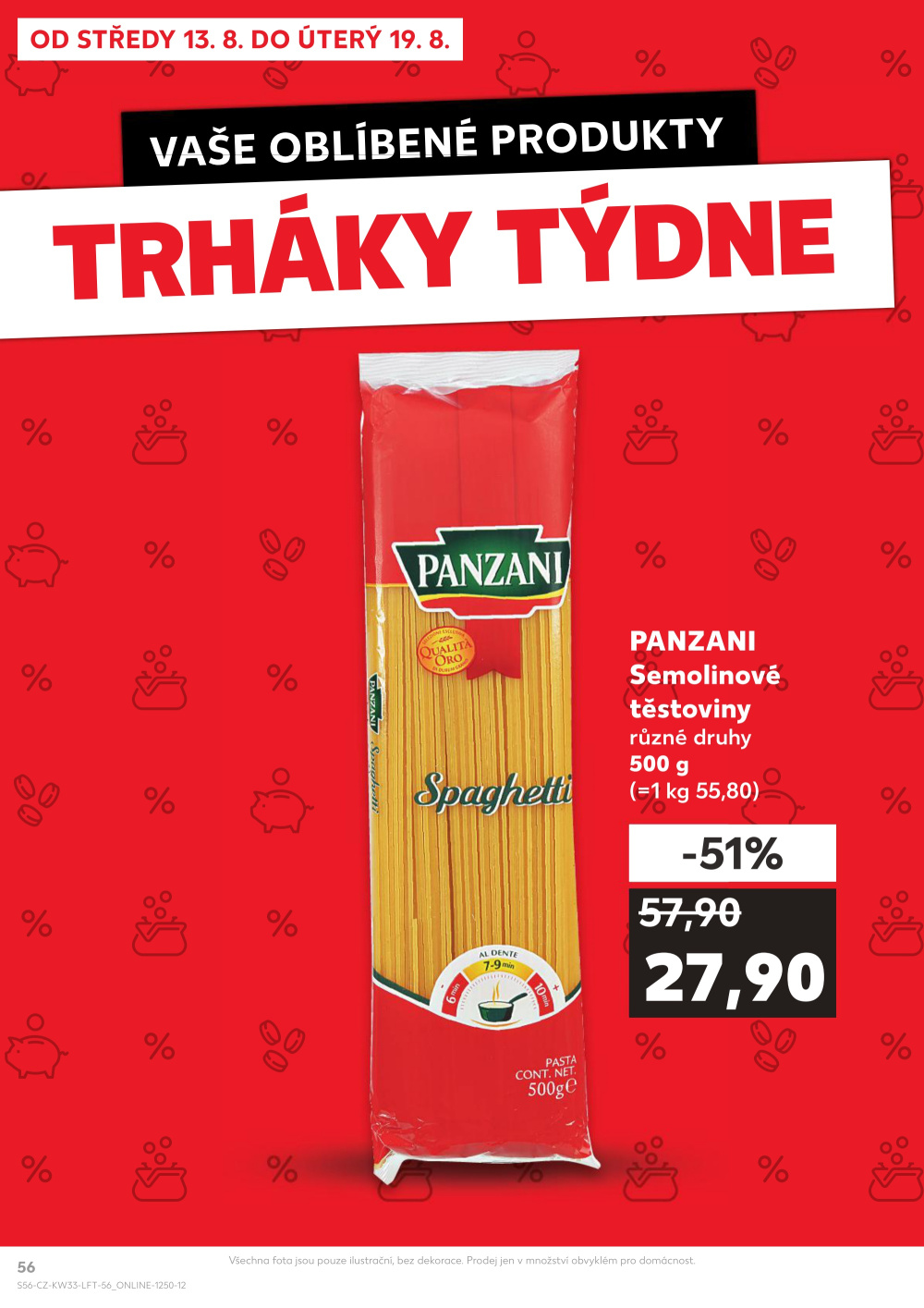 Leták Kaufland leták Praha 8 - Libeň - strana 56