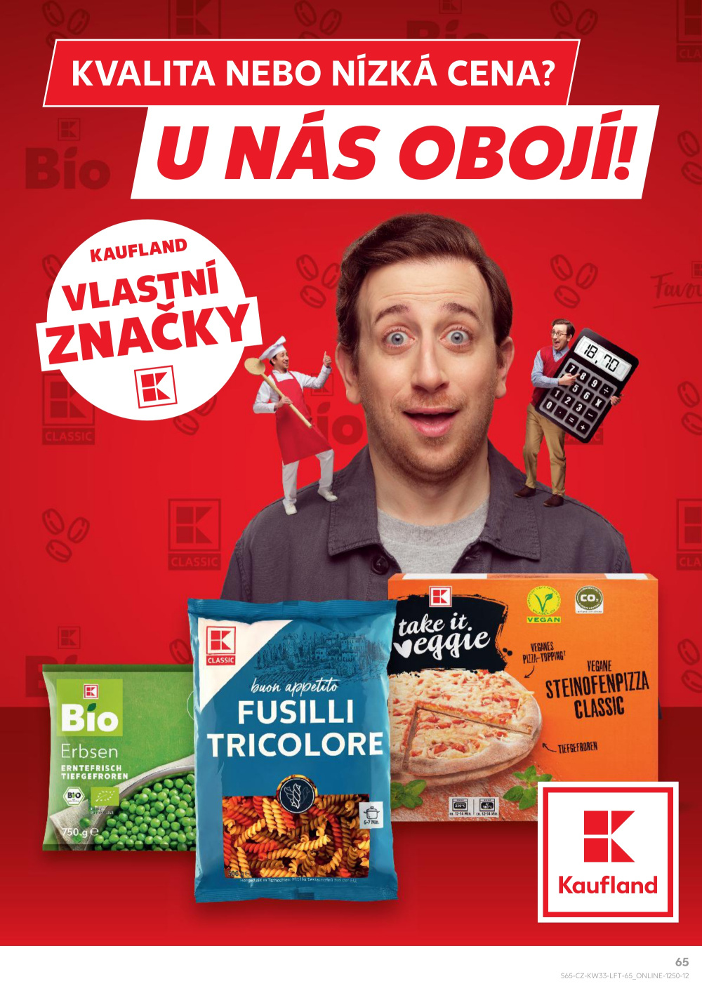 Leták Kaufland leták Praha 8 - Libeň - strana 65