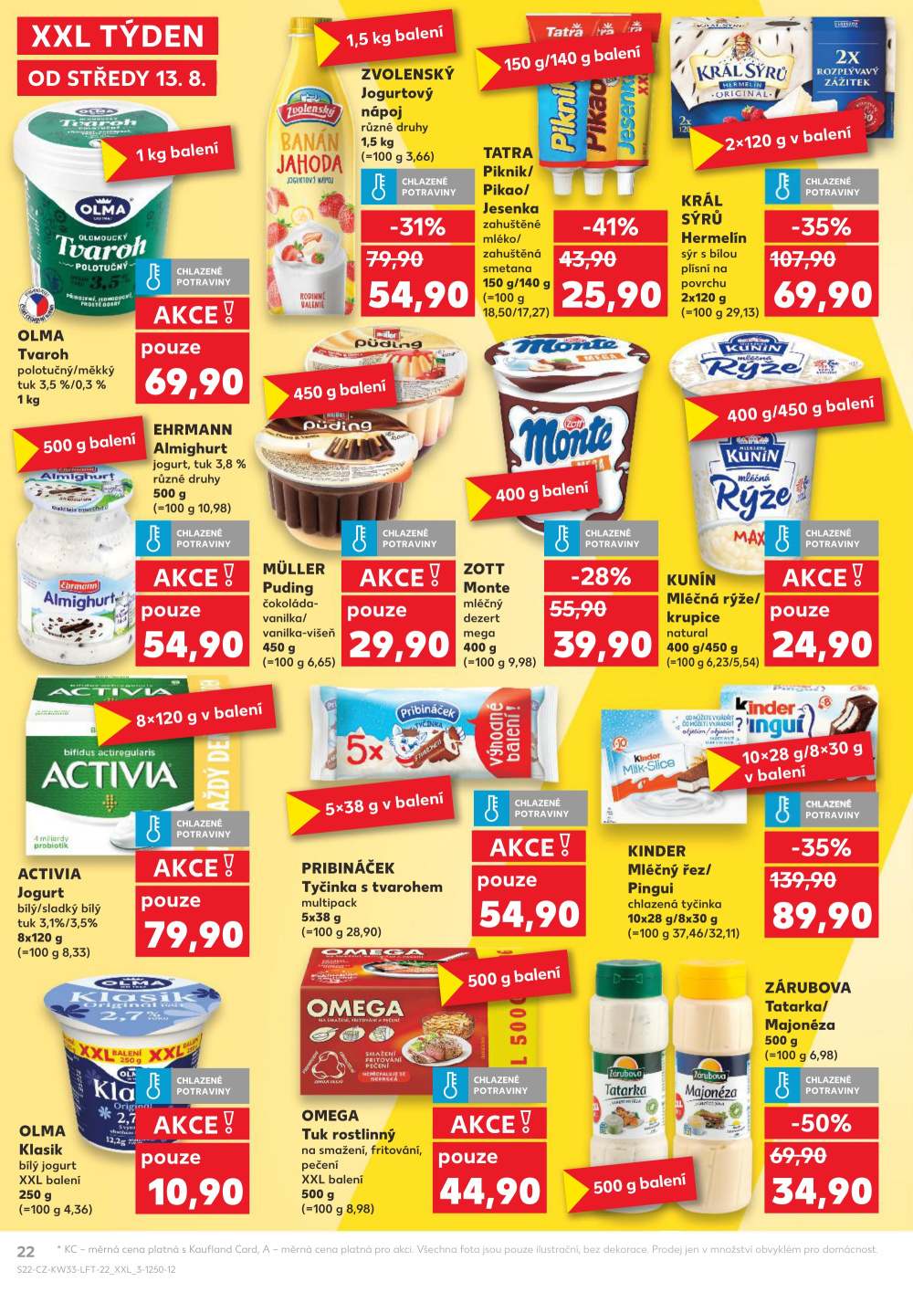 Leták Kaufland leták Jičín - strana 22