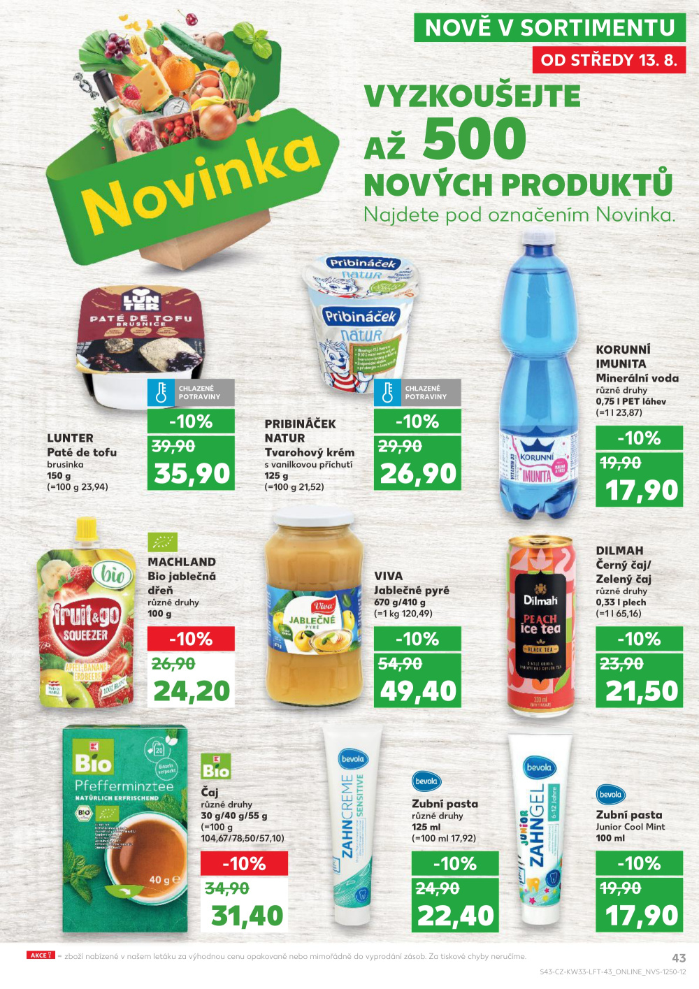 Leták Kaufland leták Jičín - strana 43