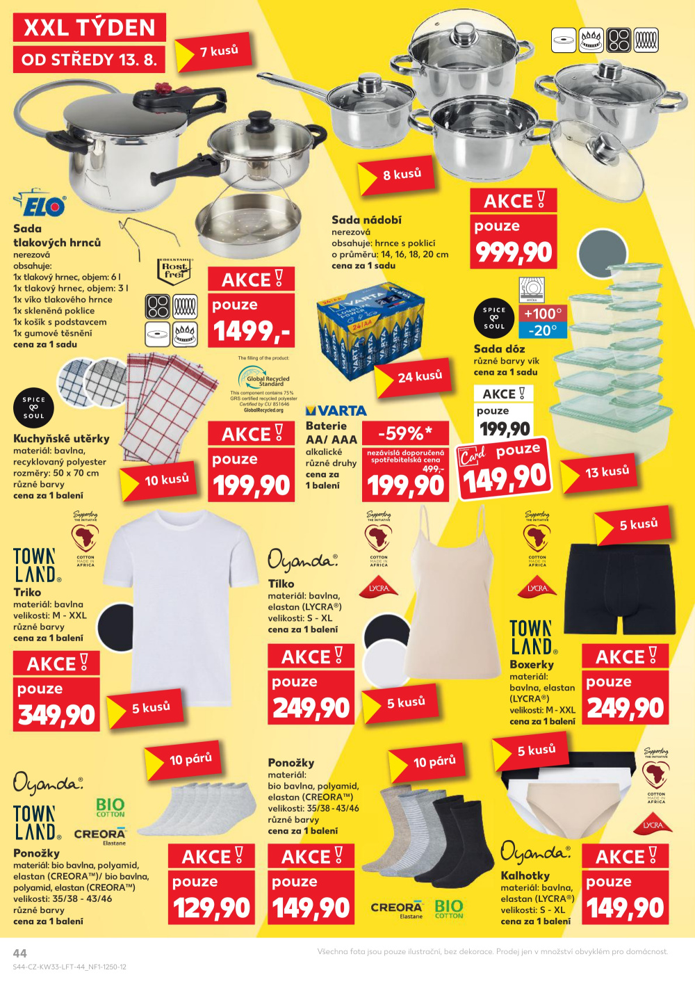 Leták Kaufland leták Jičín - strana 44