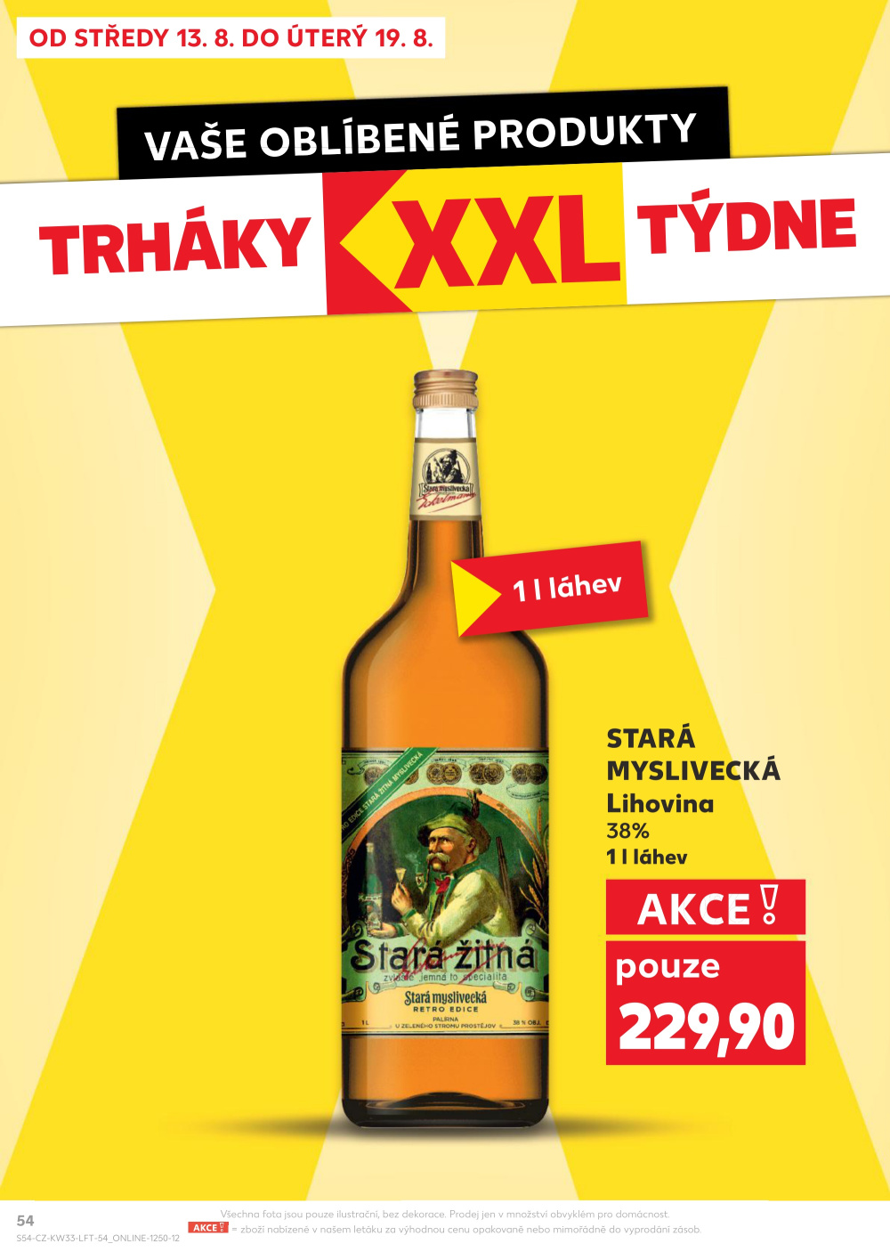 Leták Kaufland leták Jičín - strana 54