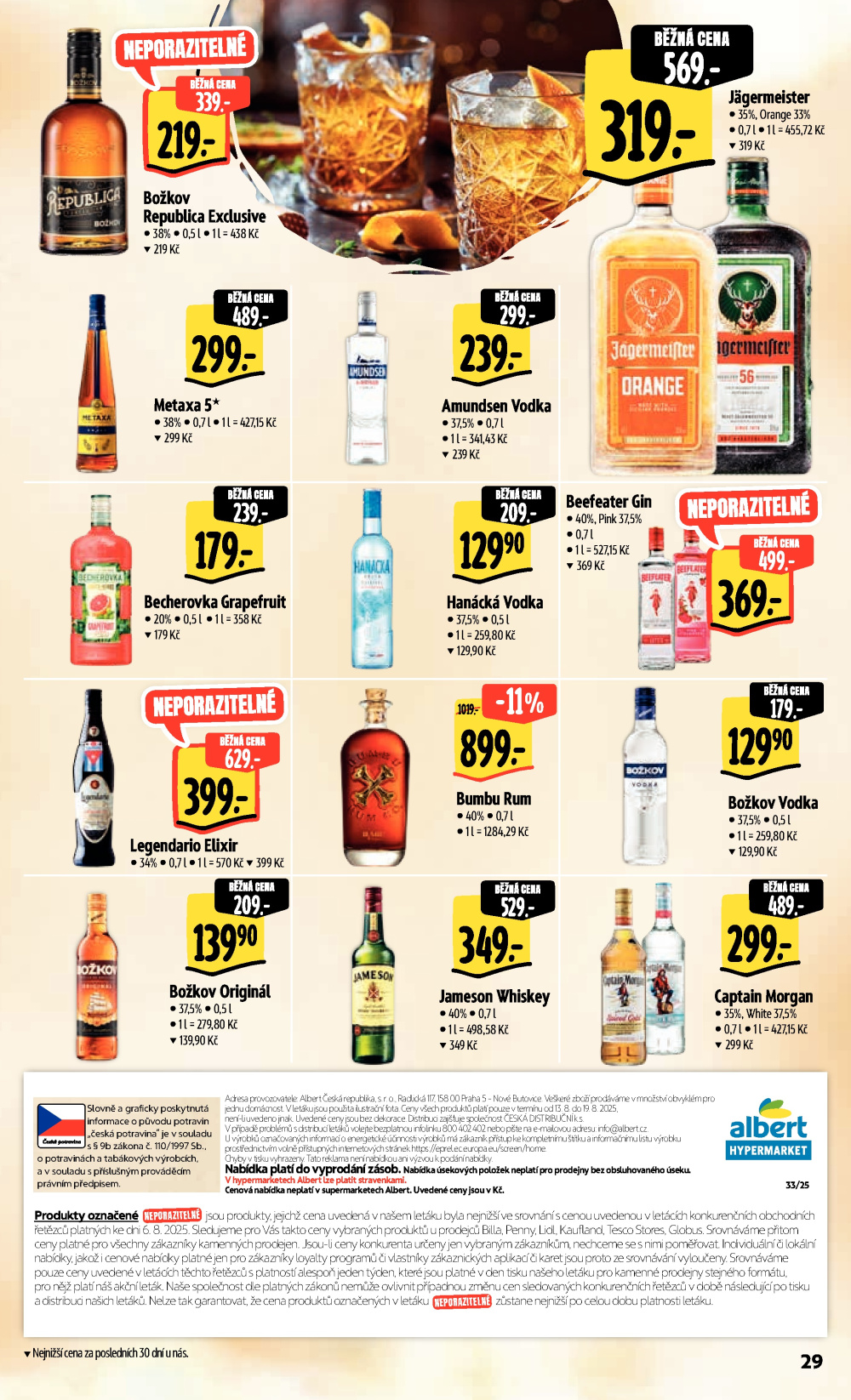 Leták Albert Hypermarket leták - strana 36