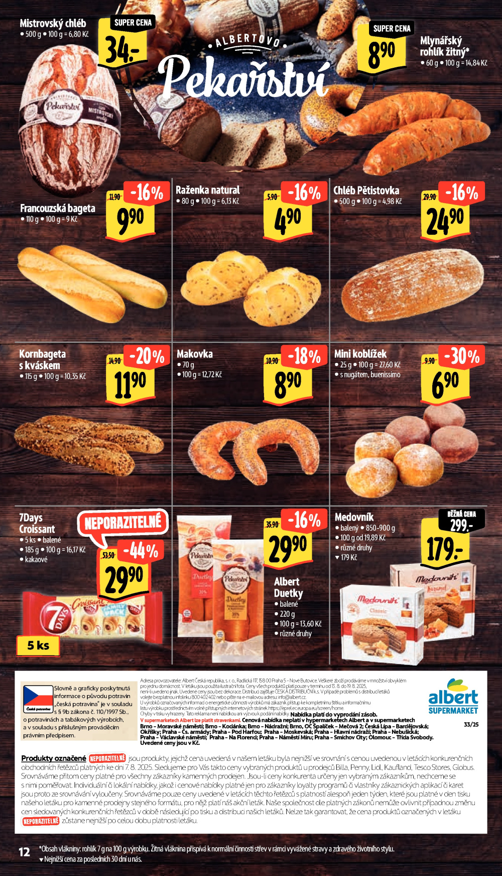 Leták Albert Supermarket leták - strana 19