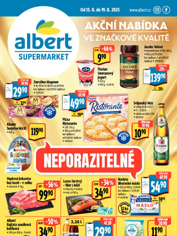 Albert Supermarket leták
