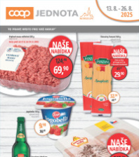 Akční leták Jednota Mikulov 