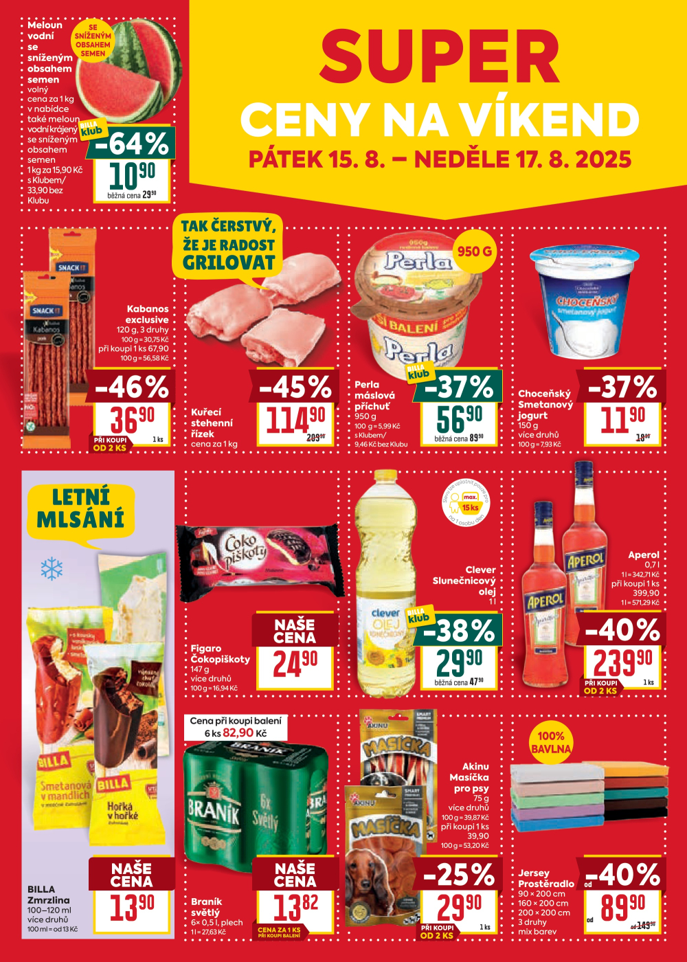 Leták BILLA velký leták - strana 26