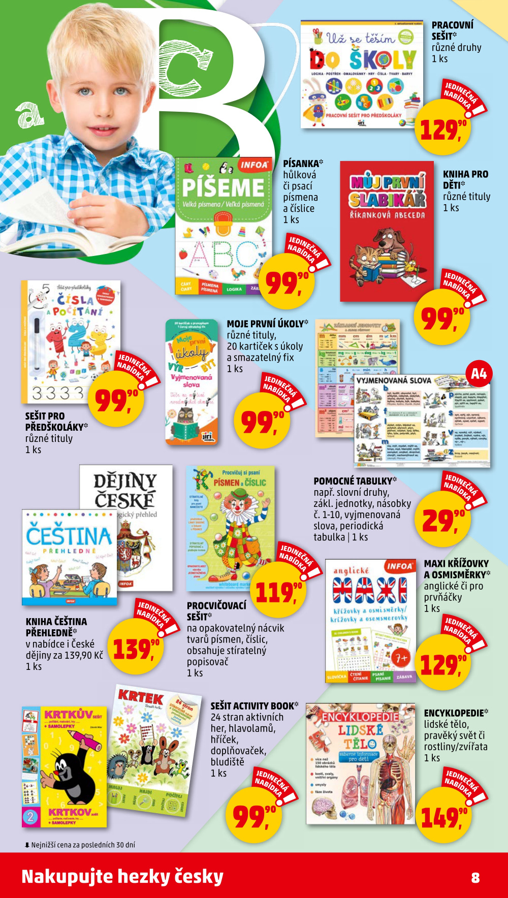 Leták Penny Market  leták - Školní potřeby - strana 8