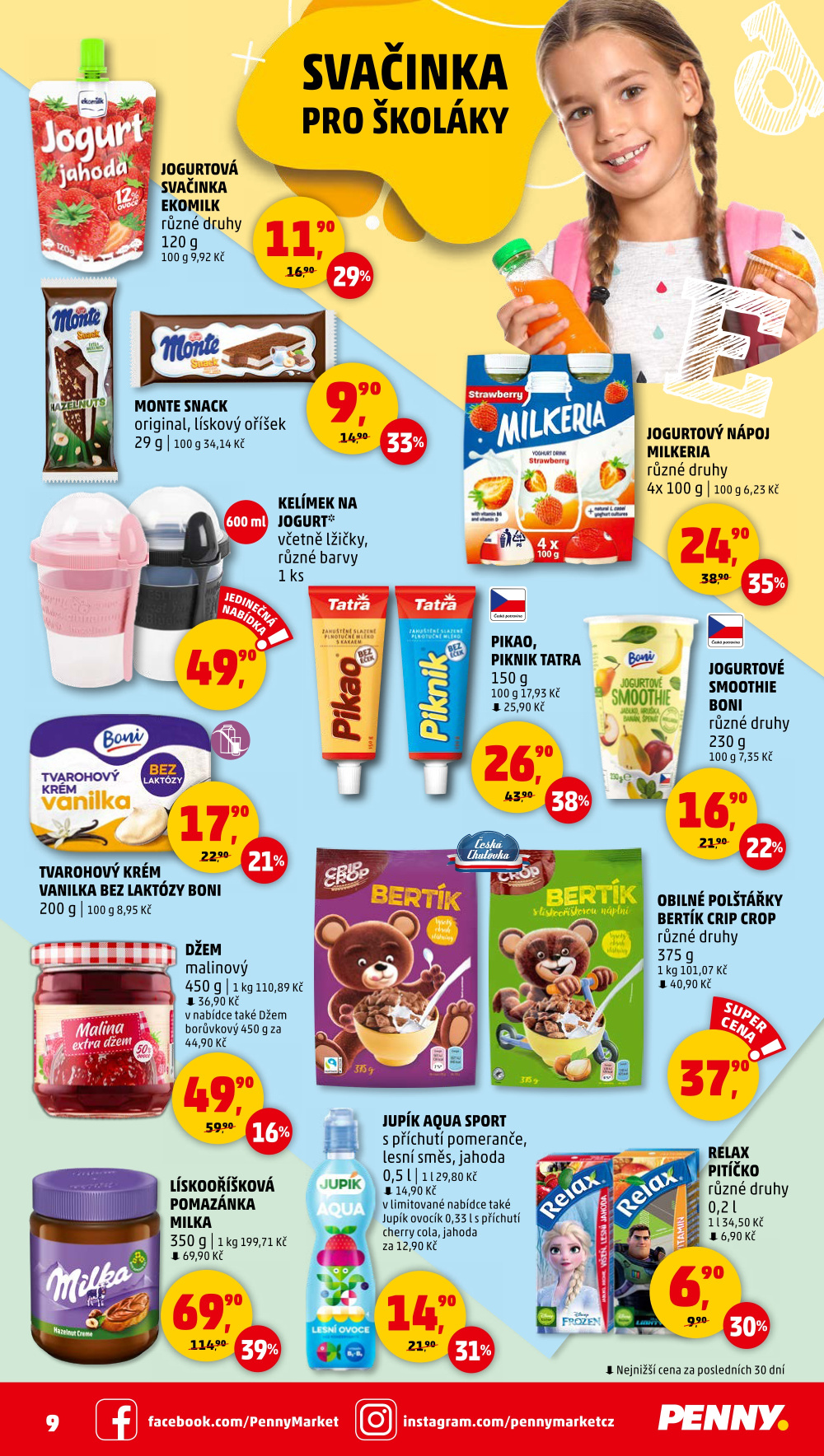 Leták Penny Market  leták - Školní potřeby - strana 9