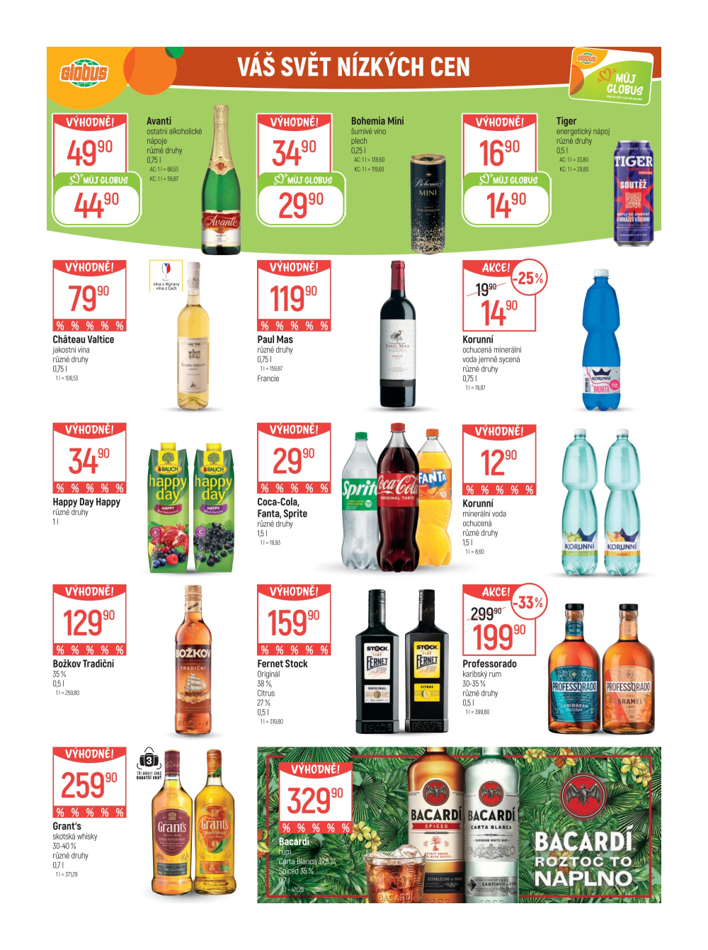 Leták Globus leták Praha - Čakovice - strana 28