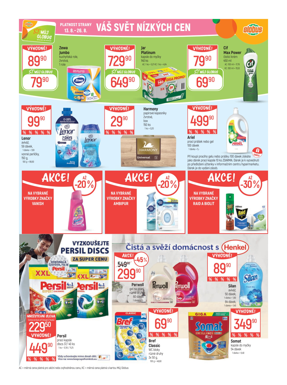 Leták Globus leták Praha - Čakovice - strana 34