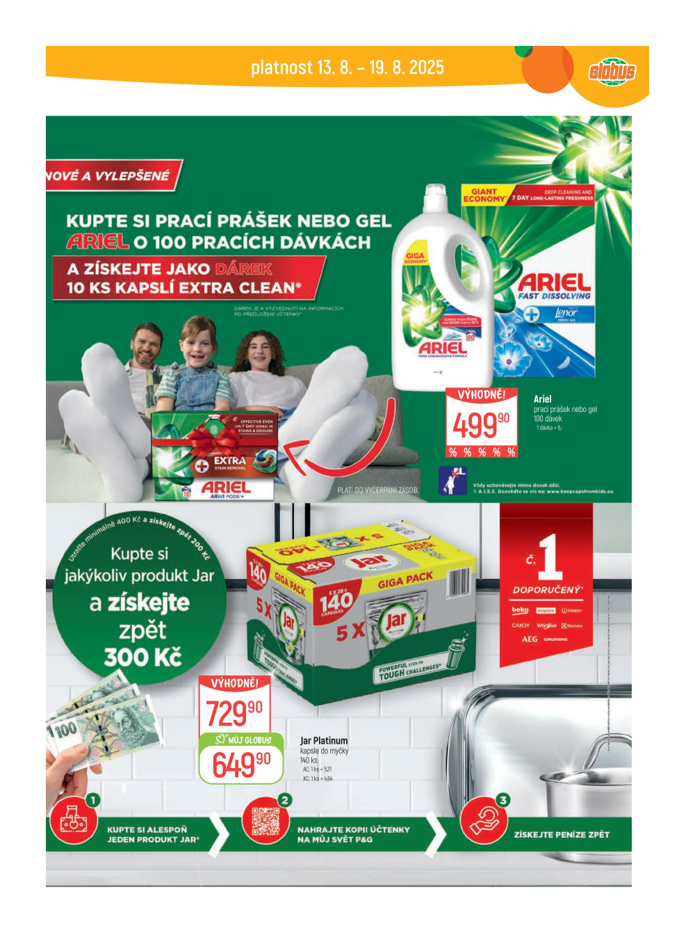 Leták Globus leták Praha - Čakovice - strana 35