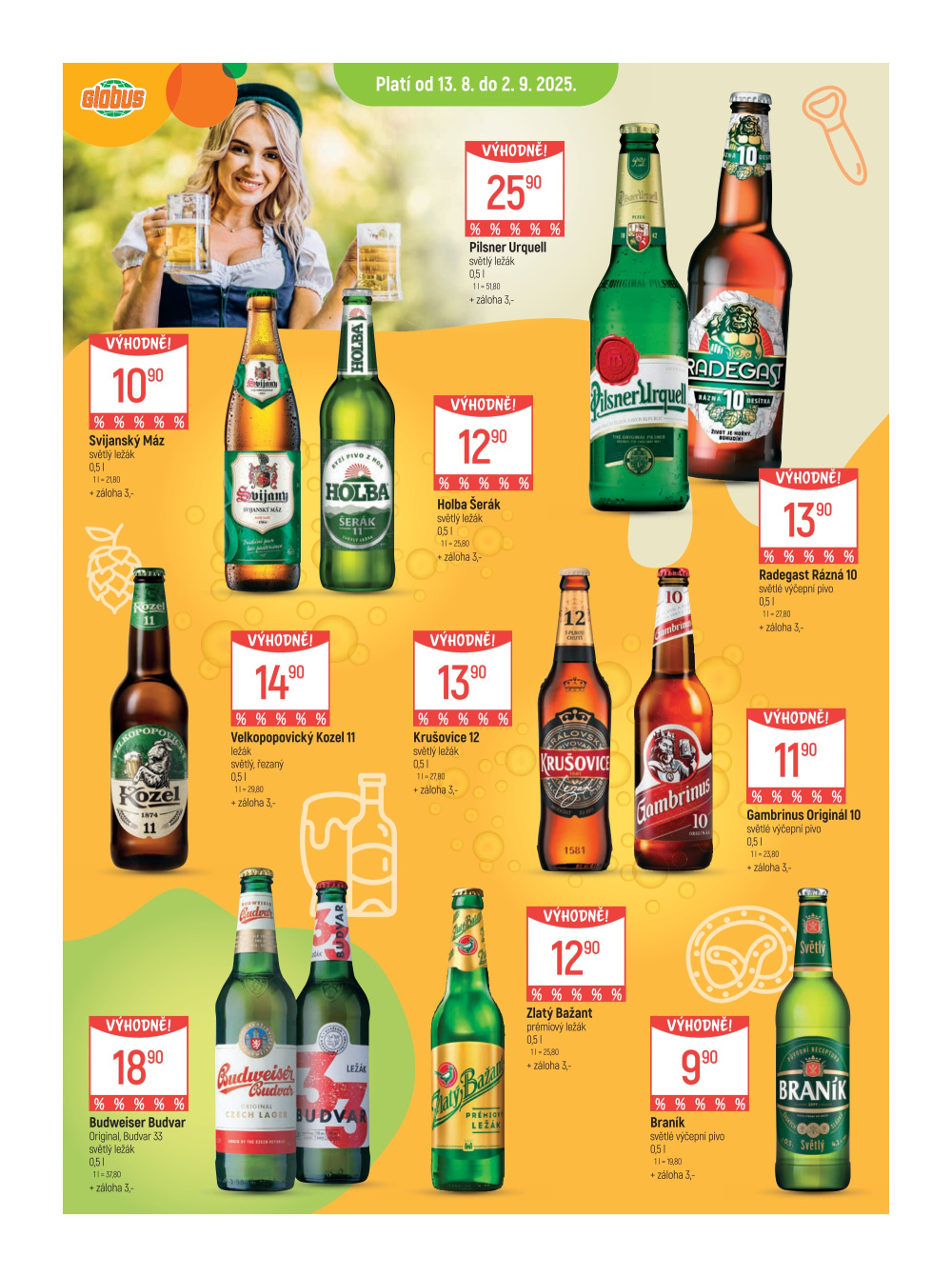 Leták Globus leták Praha - Zličín - strana 16