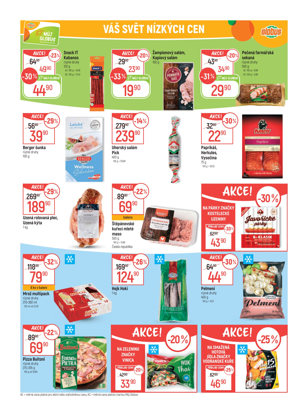 Leták Globus leták Praha - Zličín - strana 24