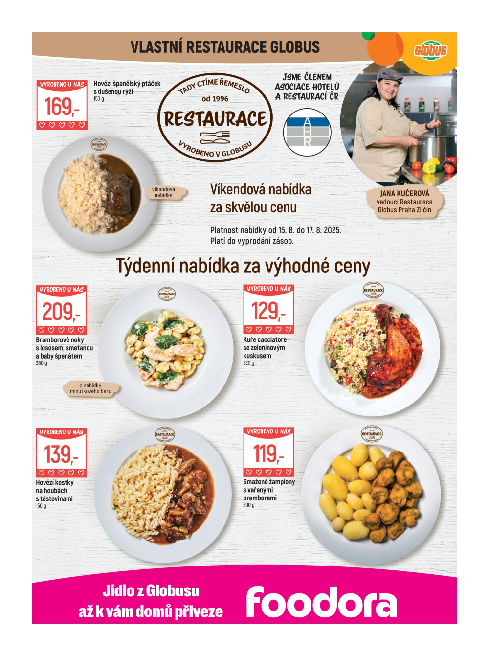 Leták Globus leták Praha - Zličín - strana 8