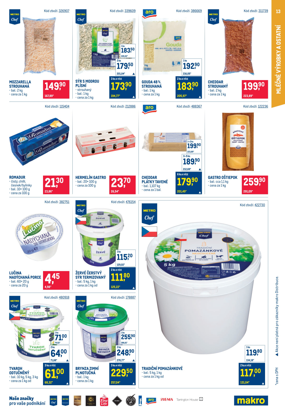 Leták Makro leták - Gastronomie - strana 13