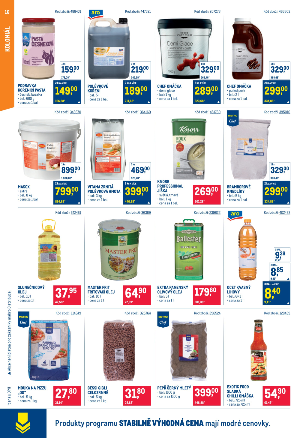 Leták Makro leták - Gastronomie - strana 16