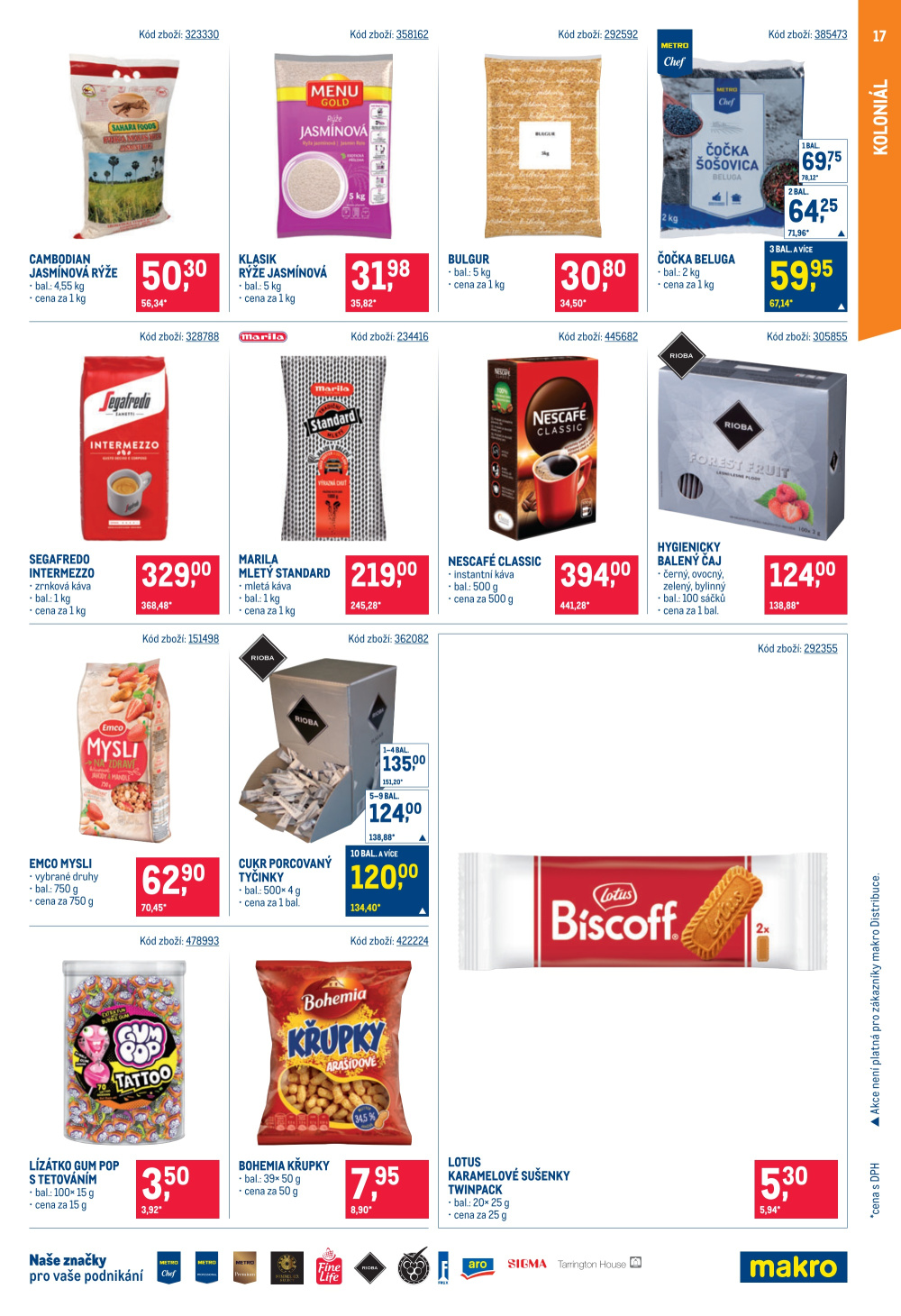 Leták Makro leták - Gastronomie - strana 17