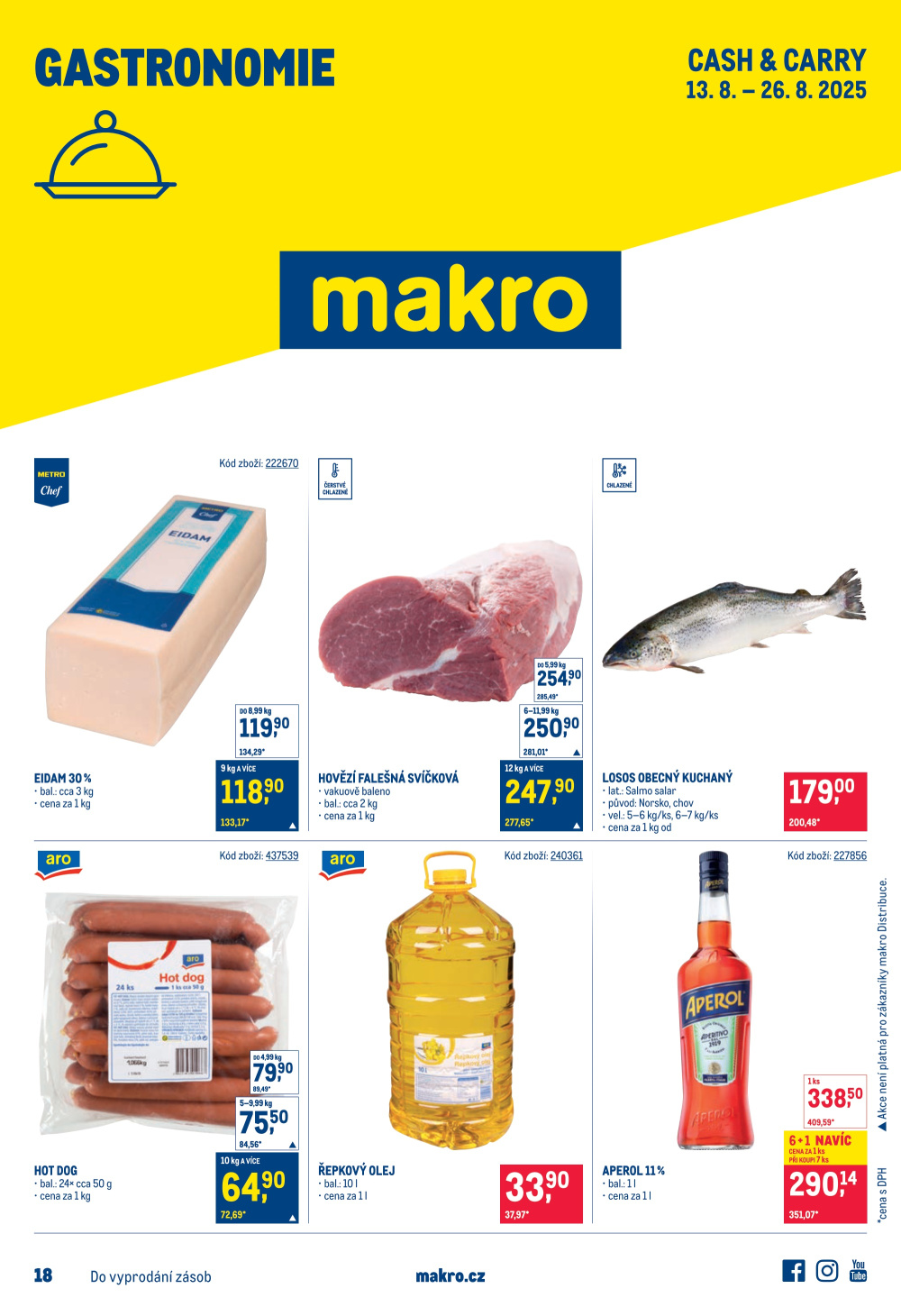 Leták Makro leták - Gastronomie - strana 1