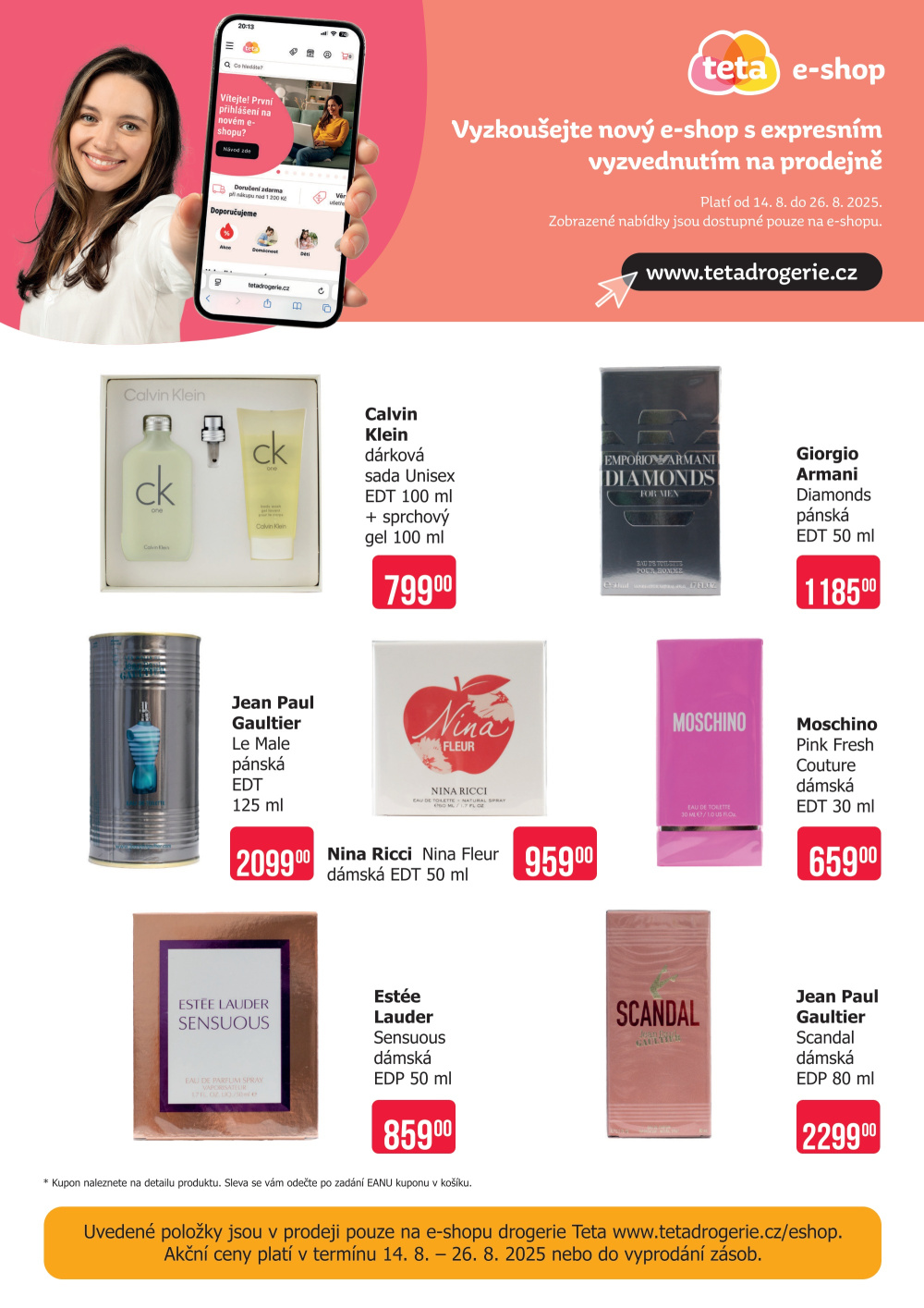 Leták Teta drogerie - Speciální nabídka e-shop - strana 2