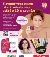 Akční leták Teta drogerie - Teta klub