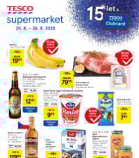 Akční leták Tesco supermarket 