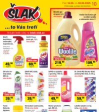 Akční leták Šlak drogerie 