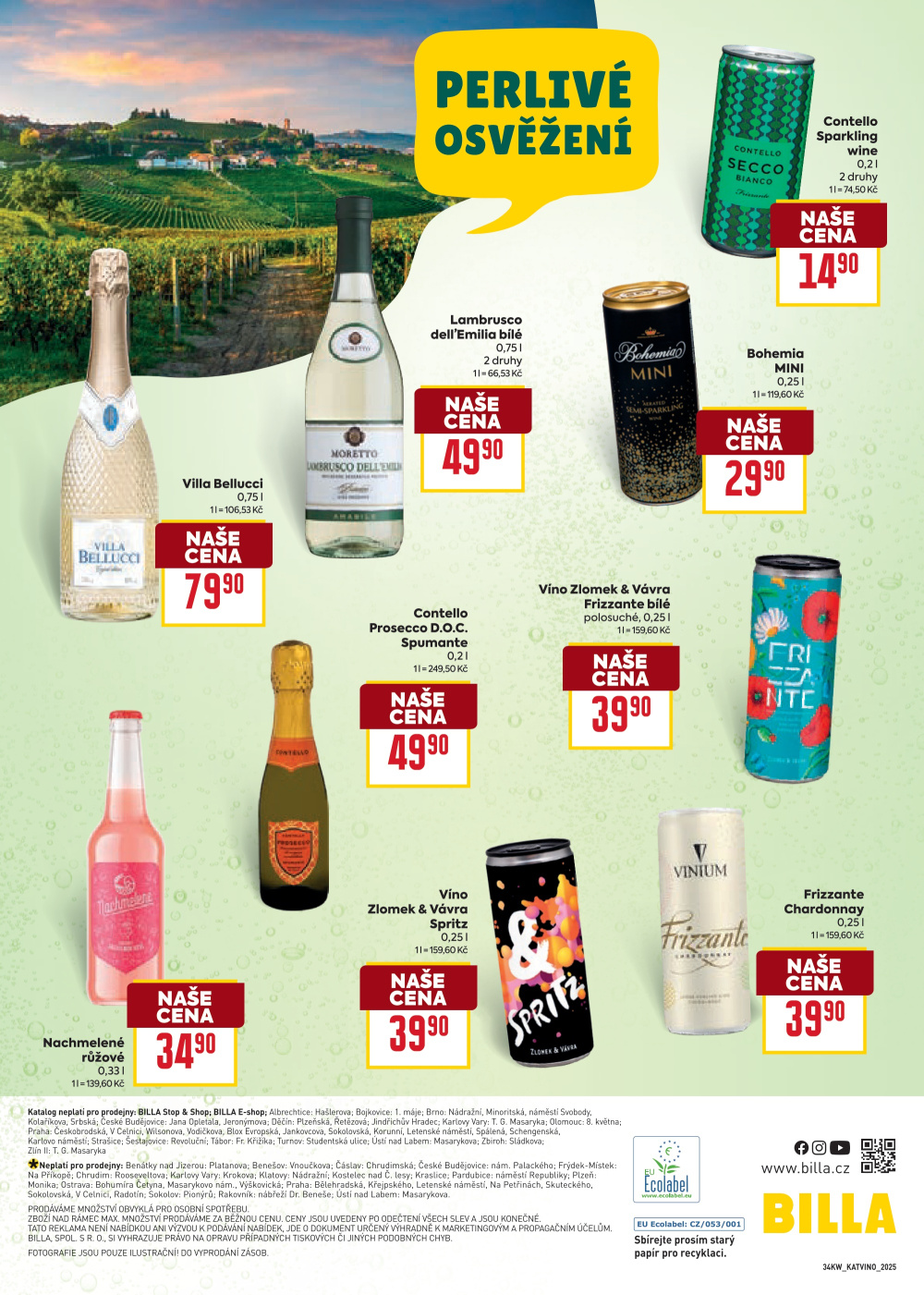 Leták BILLA leták - Pro milovníky vína - strana 12