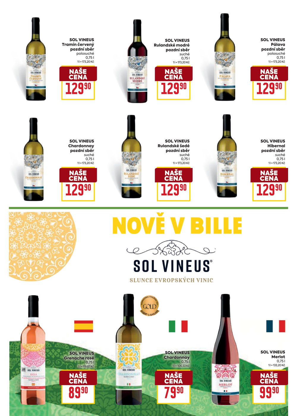 Leták BILLA leták - Pro milovníky vína - strana 3