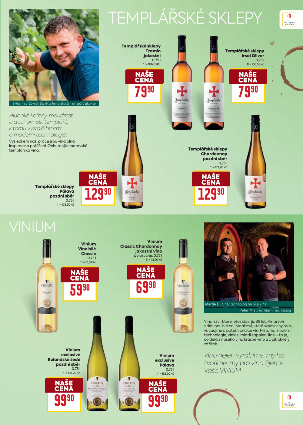 Leták BILLA leták - Pro milovníky vína - strana 7