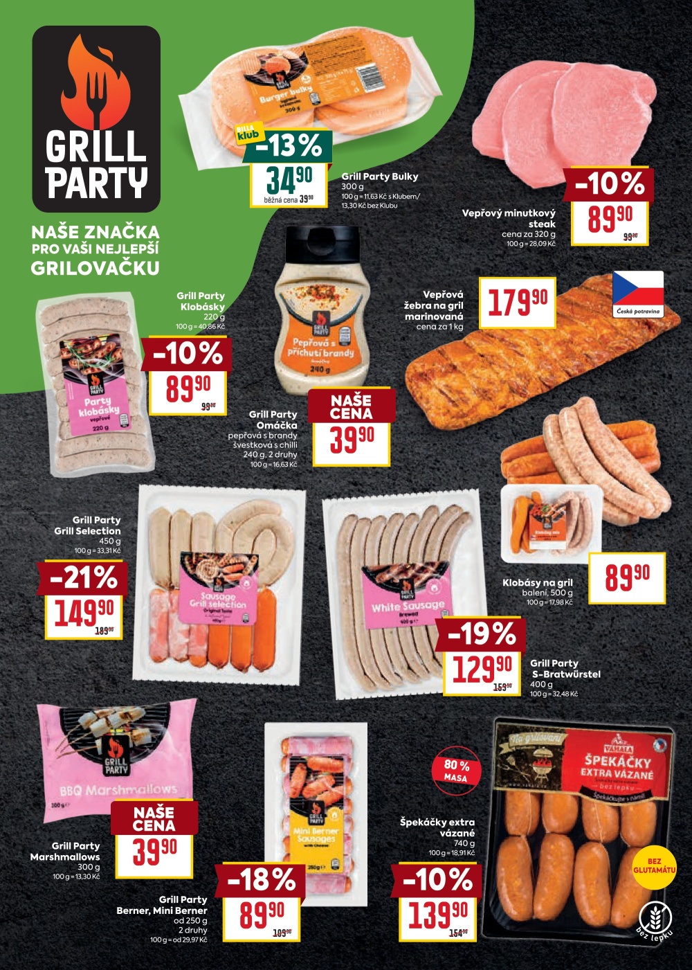 Leták BILLA leták - Tak dobré, že je radost grilovat - strana 2