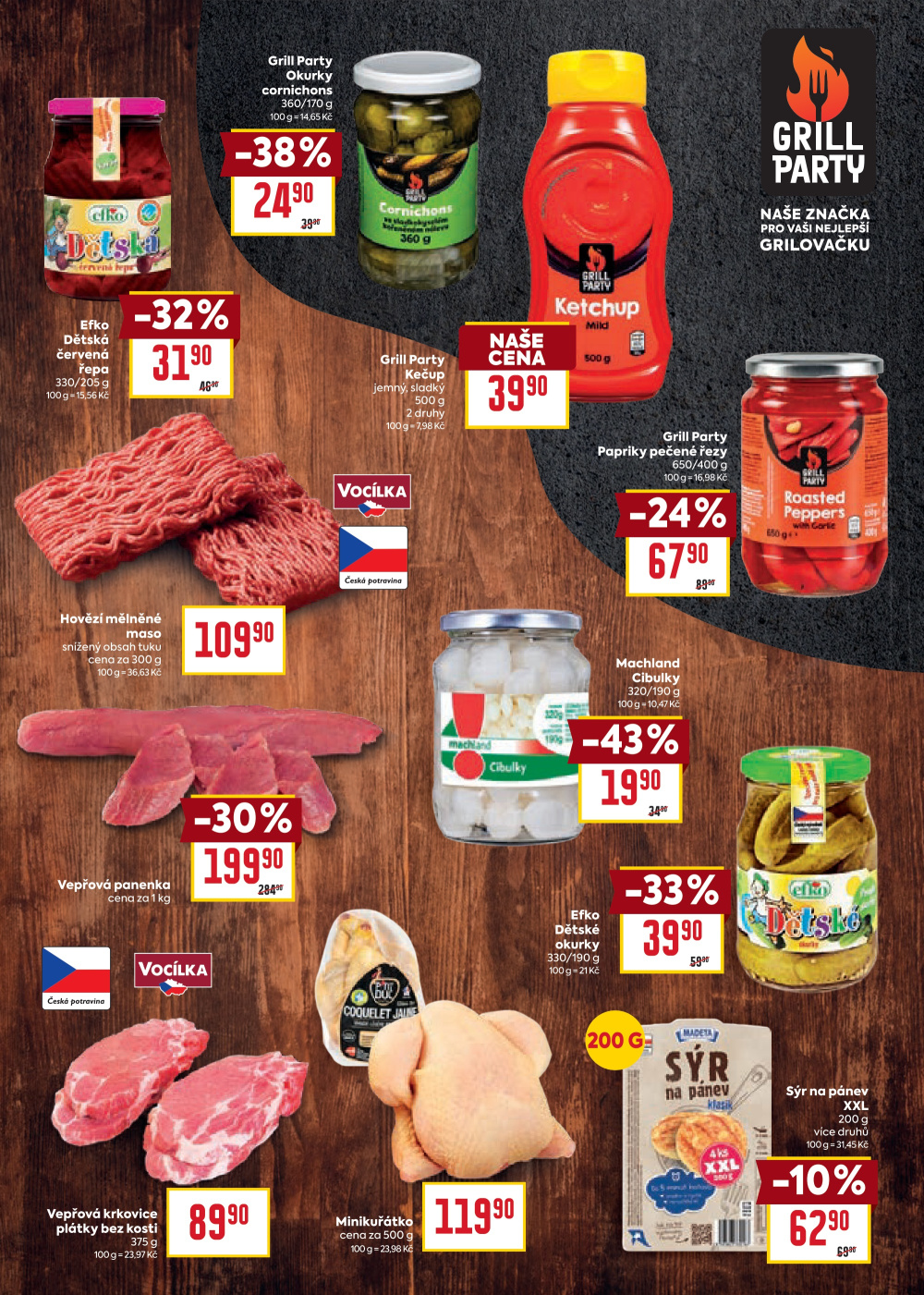 Leták BILLA leták - Tak dobré, že je radost grilovat - strana 3