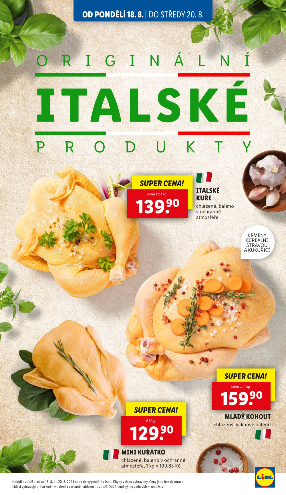 Leták Lidl leták od pondělí - Tak chutná Itálie - strana 13