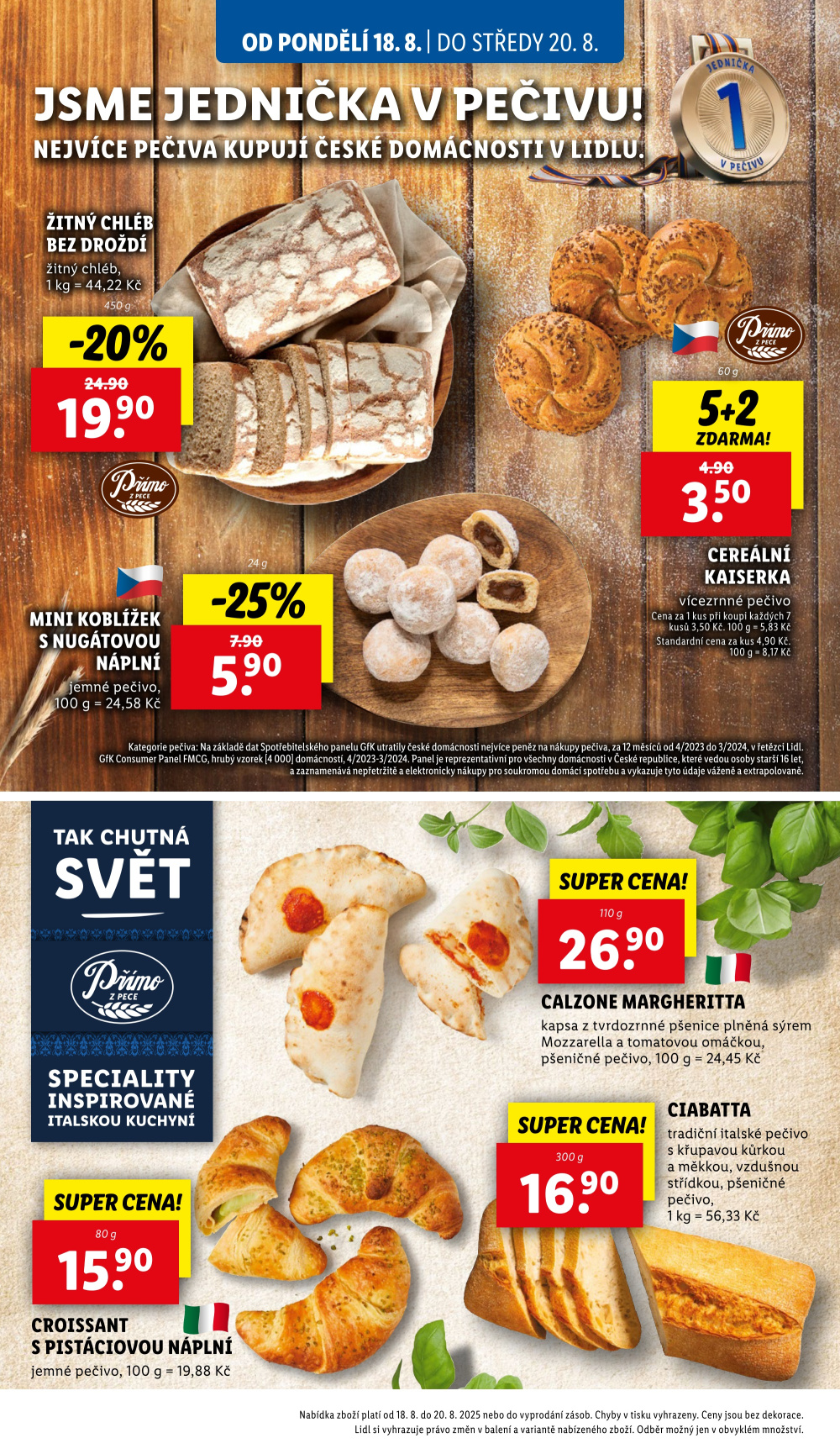 Leták Lidl leták od pondělí - Tak chutná Itálie - strana 14