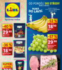 Akční leták Lidl  od pondělí - Tak chutná Itálie