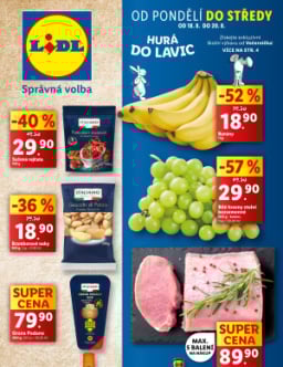 Lidl leták od pondělí - Tak chutná Itálie