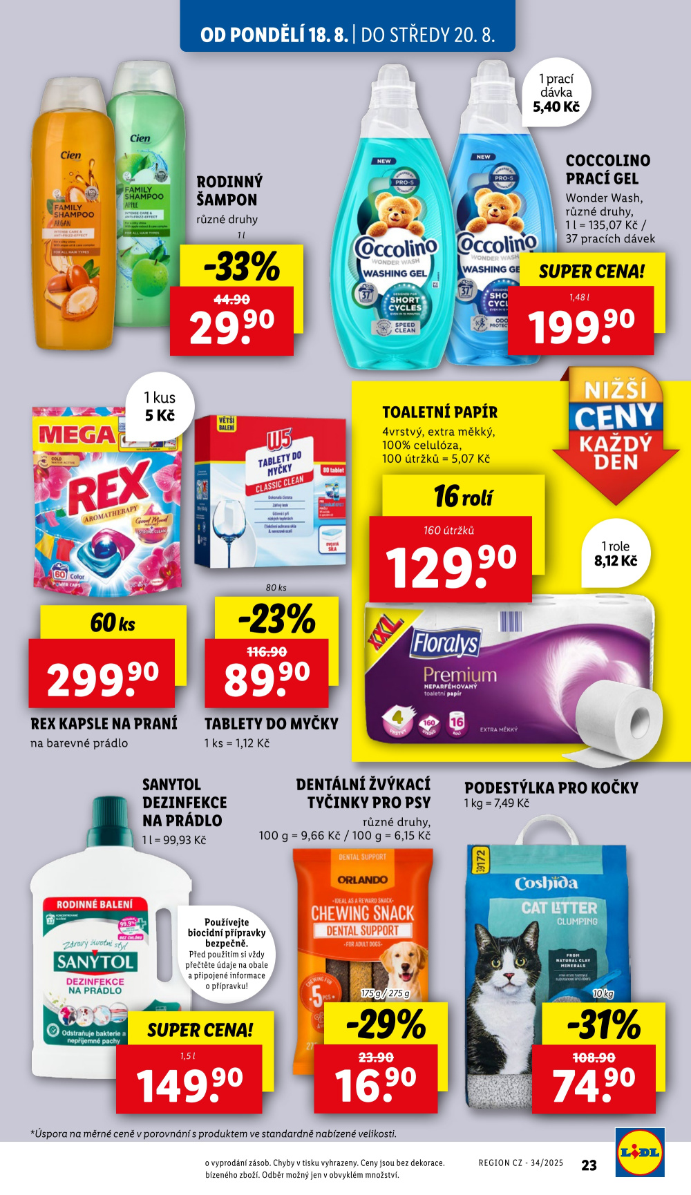 Leták Lidl leták od pondělí - Tak chutná Itálie - strana 34