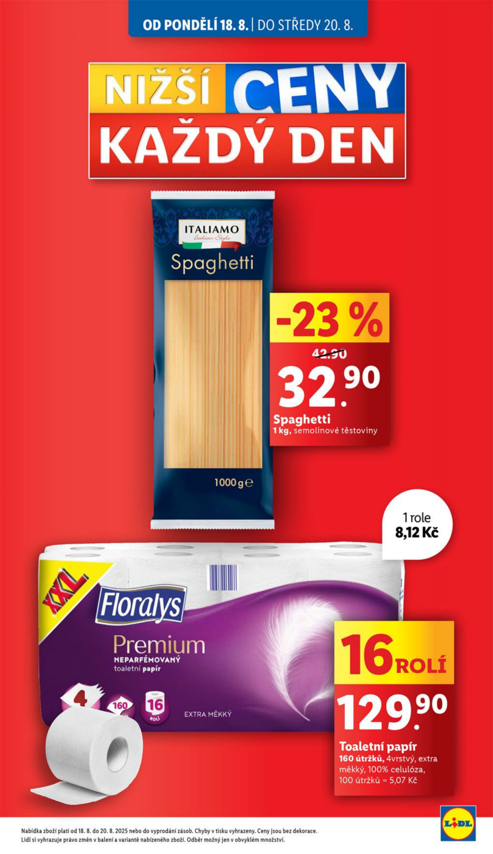 Leták Lidl leták od pondělí - Tak chutná Itálie - strana 5