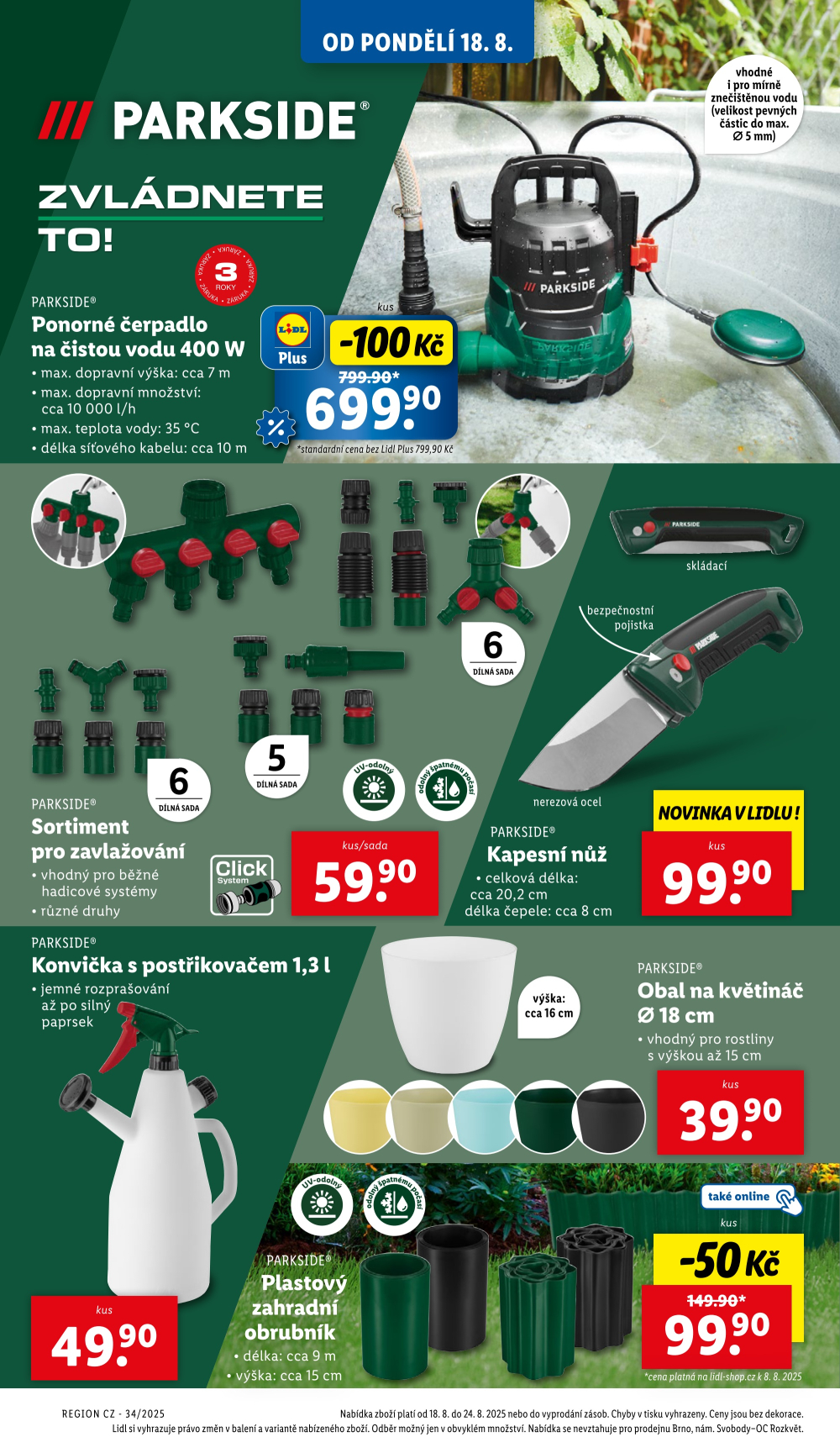 Leták Lidl leták - Nabídka spotřebního zboží - strana 14