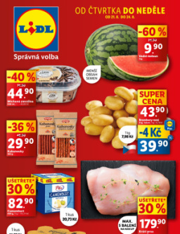 Lidl leták od čtvrtka