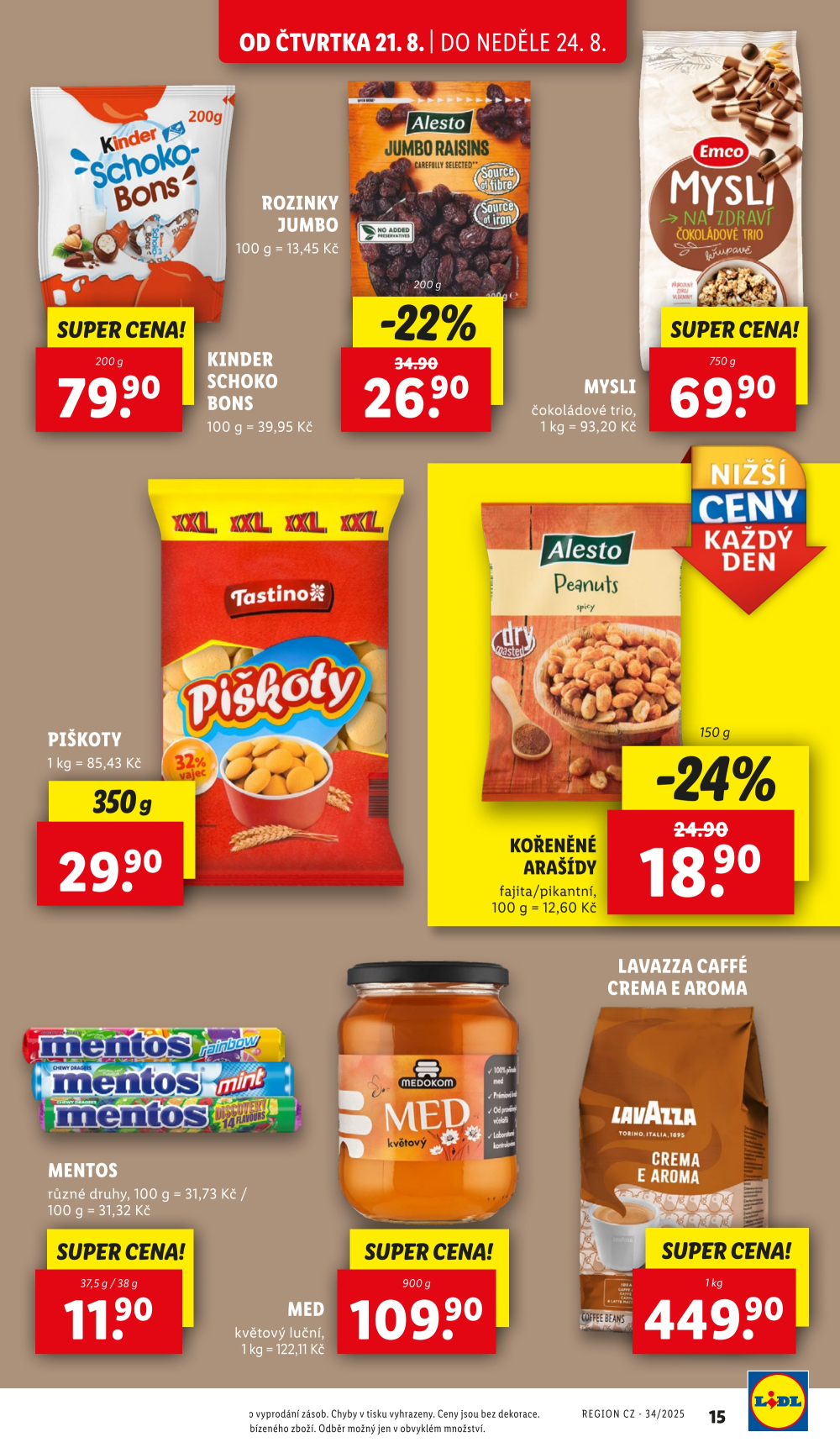 Leták Lidl leták od čtvrtka - strana 22
