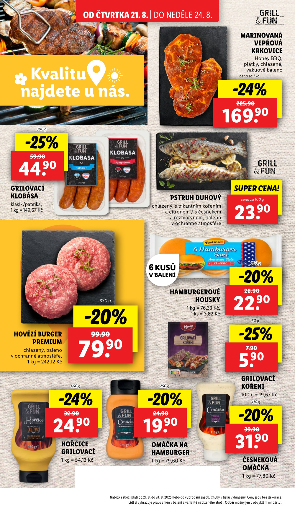 Leták Lidl leták od čtvrtka - strana 24