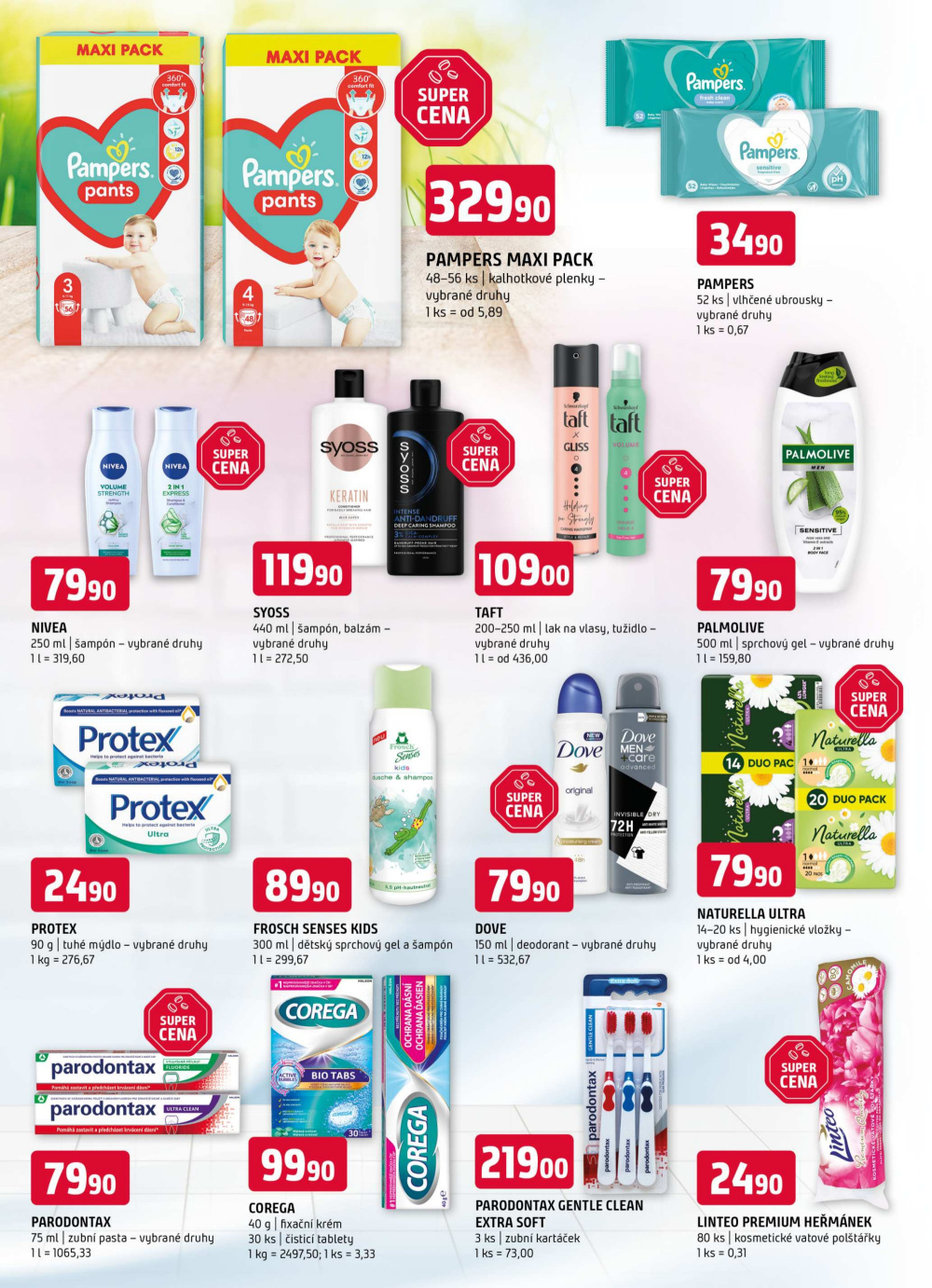 Leták Terno leták - České Budějovice, Olomouc, Hradec Králové, Třeboň, Trhové Sviny, Bechyně, Týn nad Vltavou - strana 14