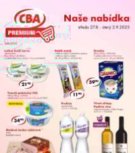 Akční leták CBA Premium 